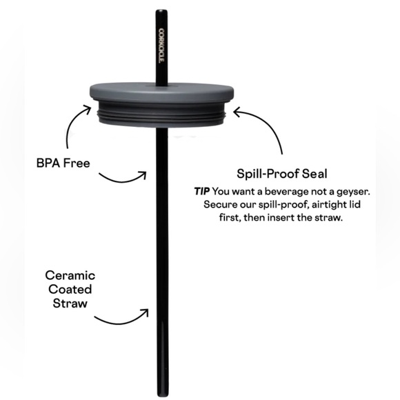 Corkcicle 24oz Cold Cup Insulated Tumbler Springtime Plaid Purple Pink Teal New - Picture 9 of 11